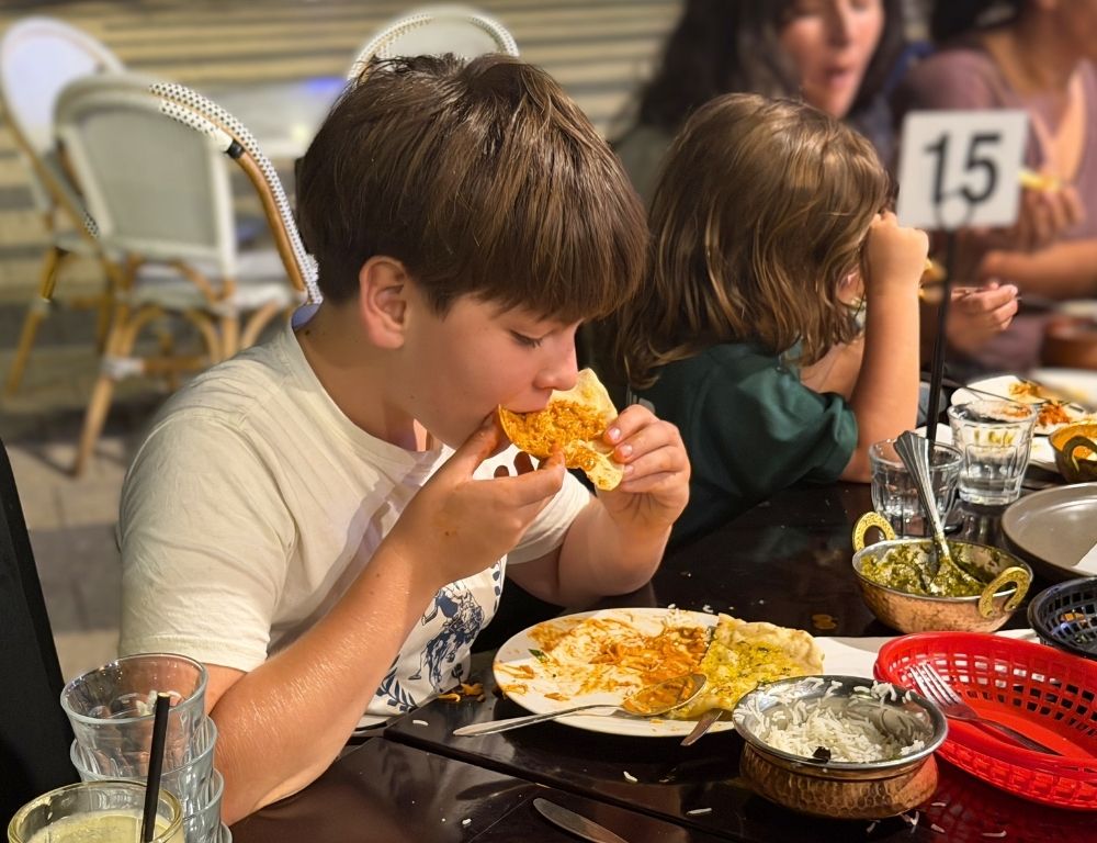 Imperial Indian restaurant kids menu